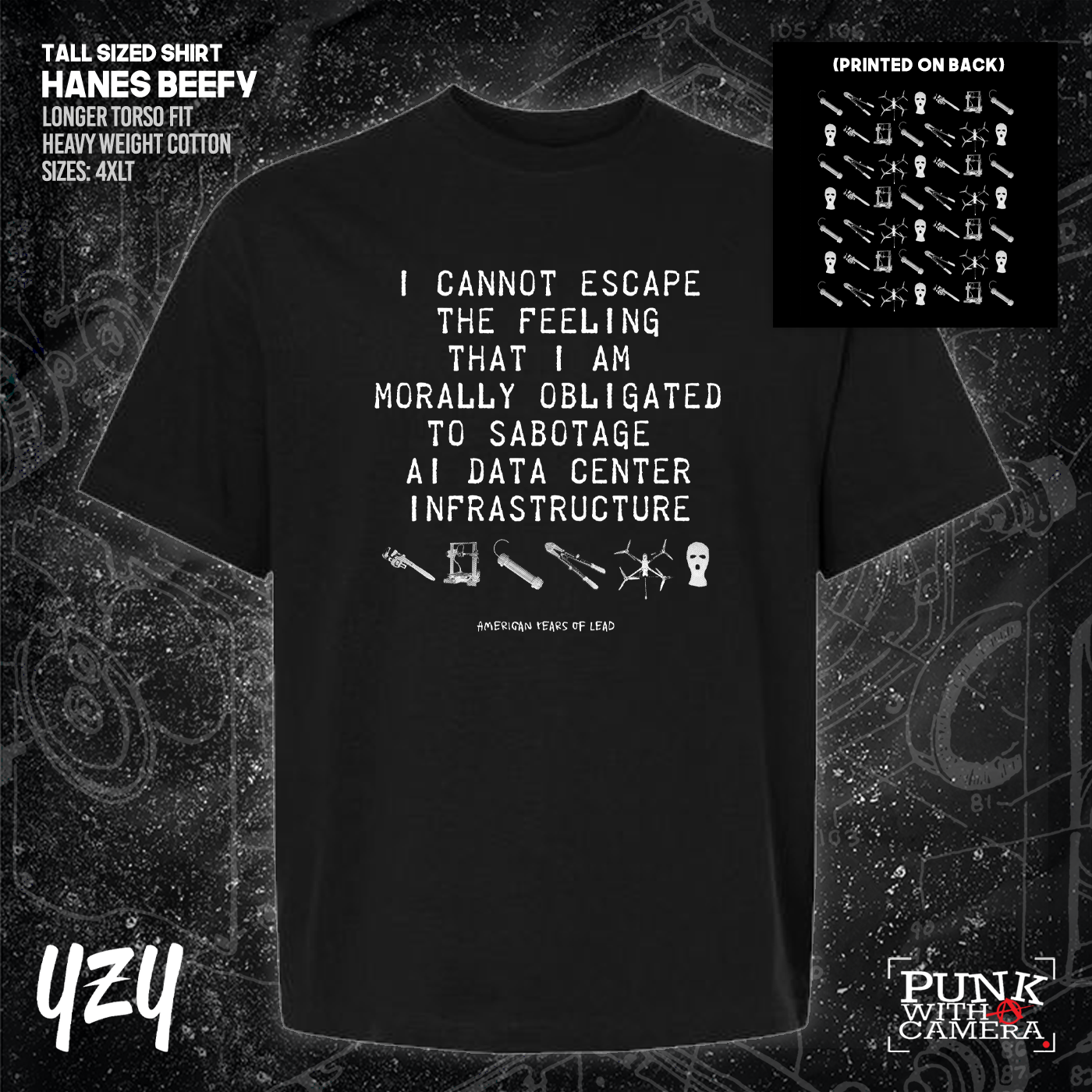 I Cannot Escape The Feeling - AI Infrastructure - YZY Prints