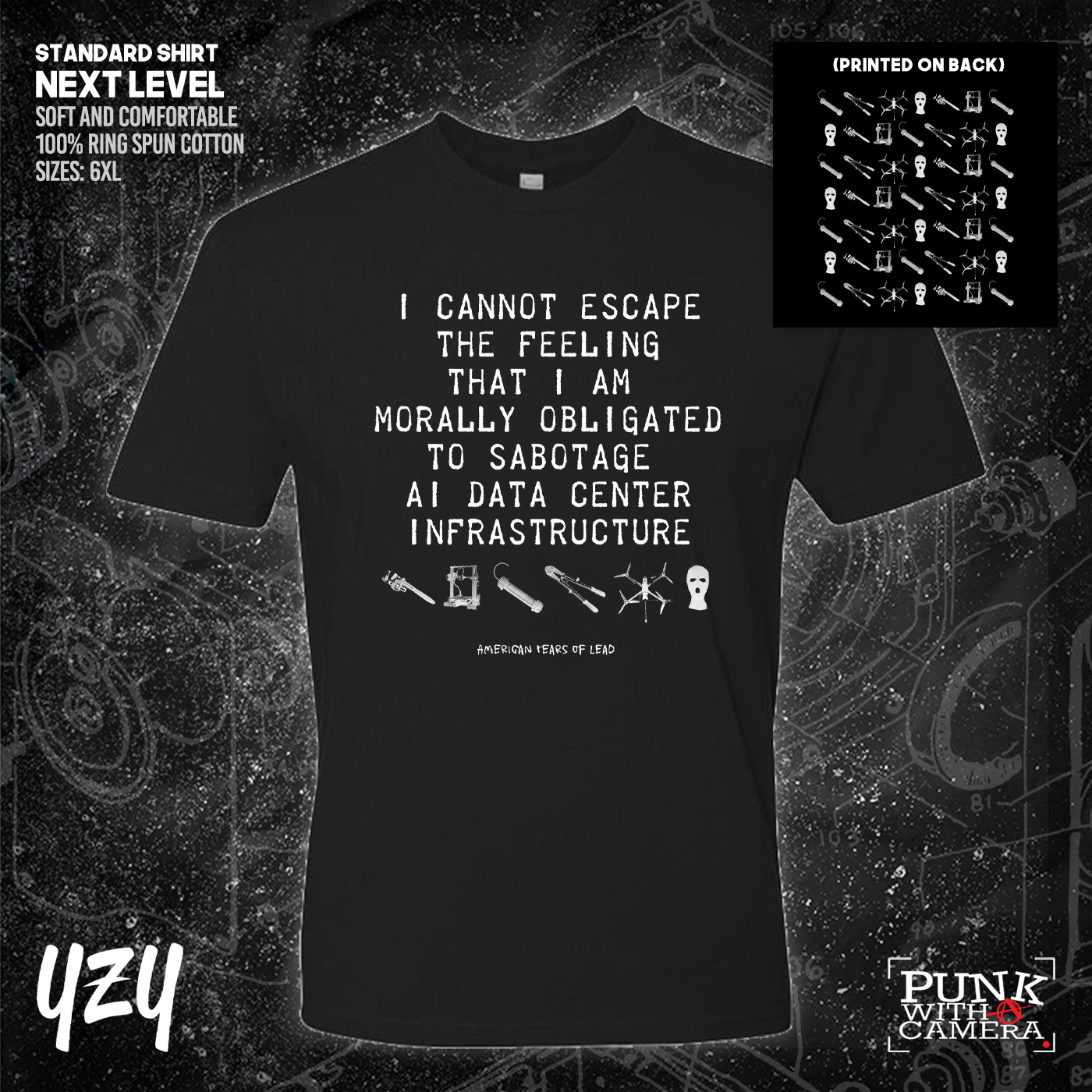 I Cannot Escape The Feeling - AI Infrastructure - YZY Prints