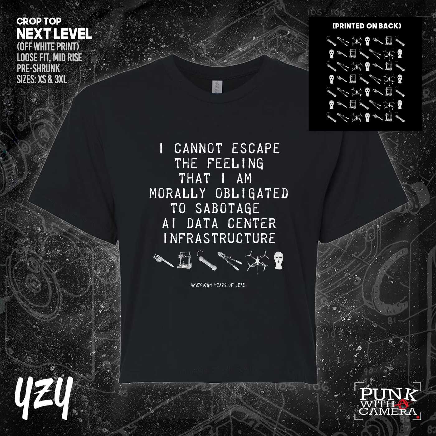 I Cannot Escape The Feeling - AI Infrastructure - YZY Prints