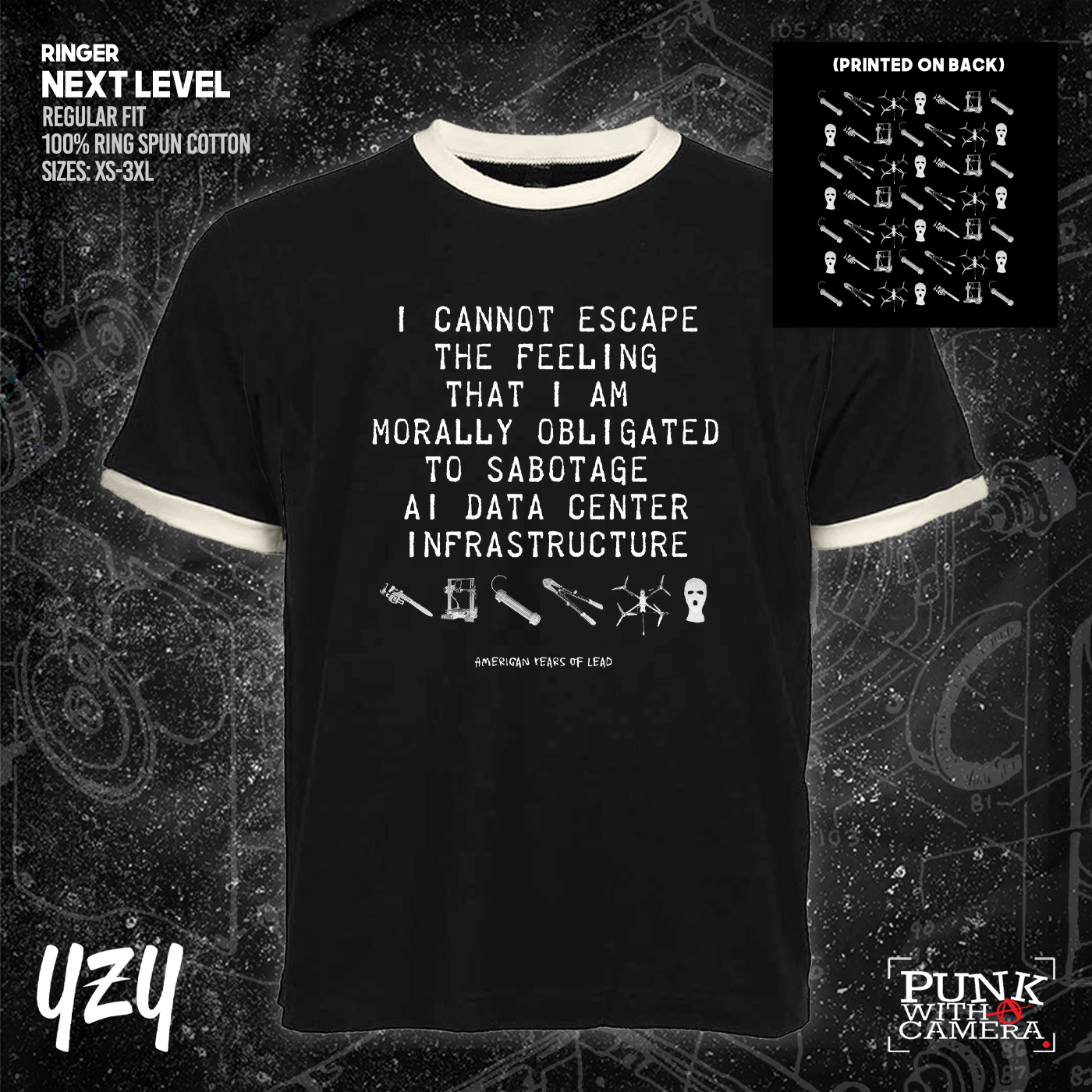 I Cannot Escape The Feeling - AI Infrastructure - YZY Prints