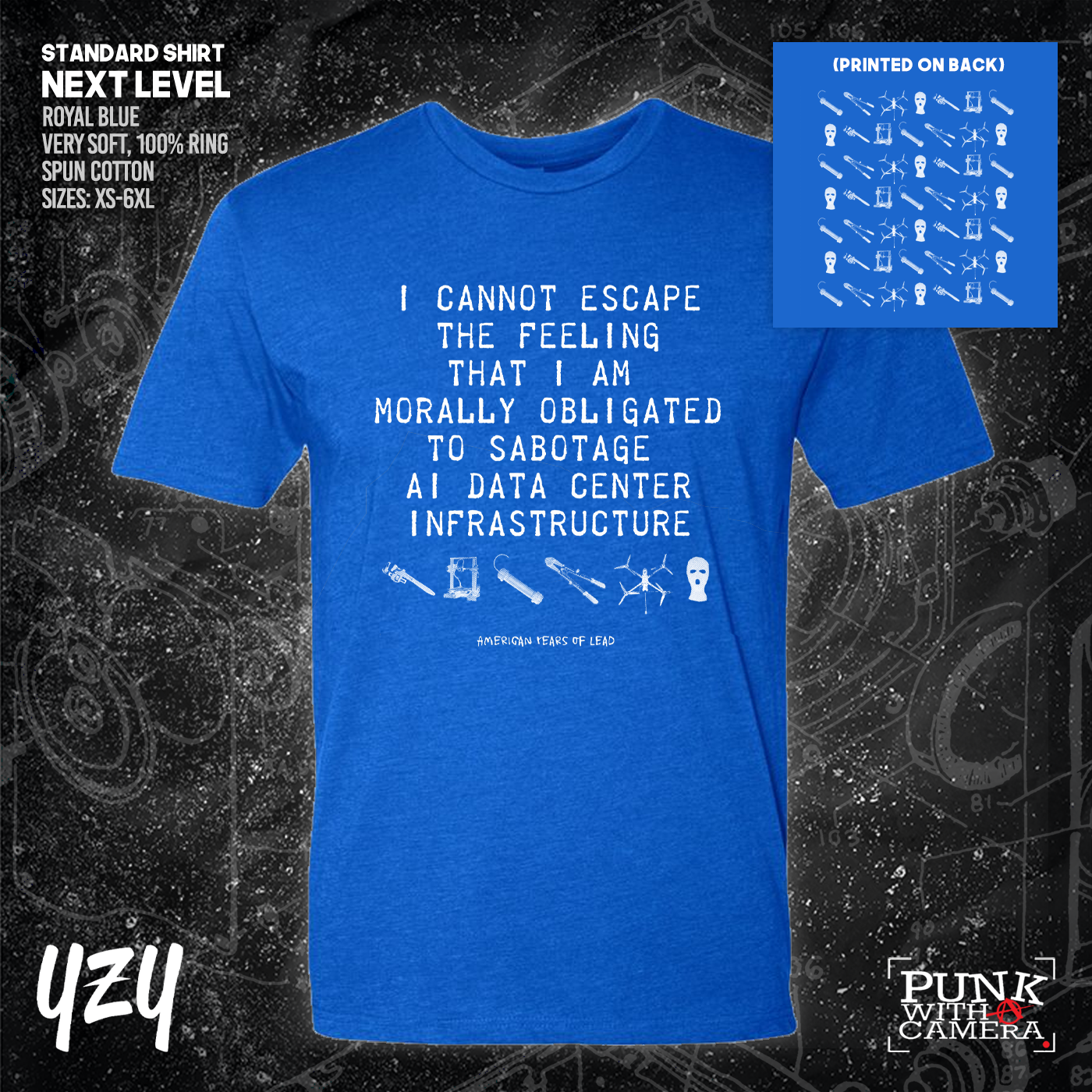 I Cannot Escape The Feeling - AI Infrastructure - YZY Prints