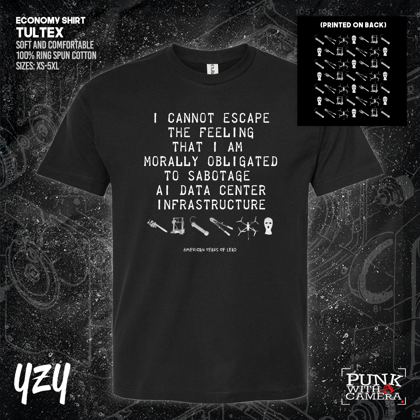 I Cannot Escape The Feeling - AI Infrastructure - YZY Prints