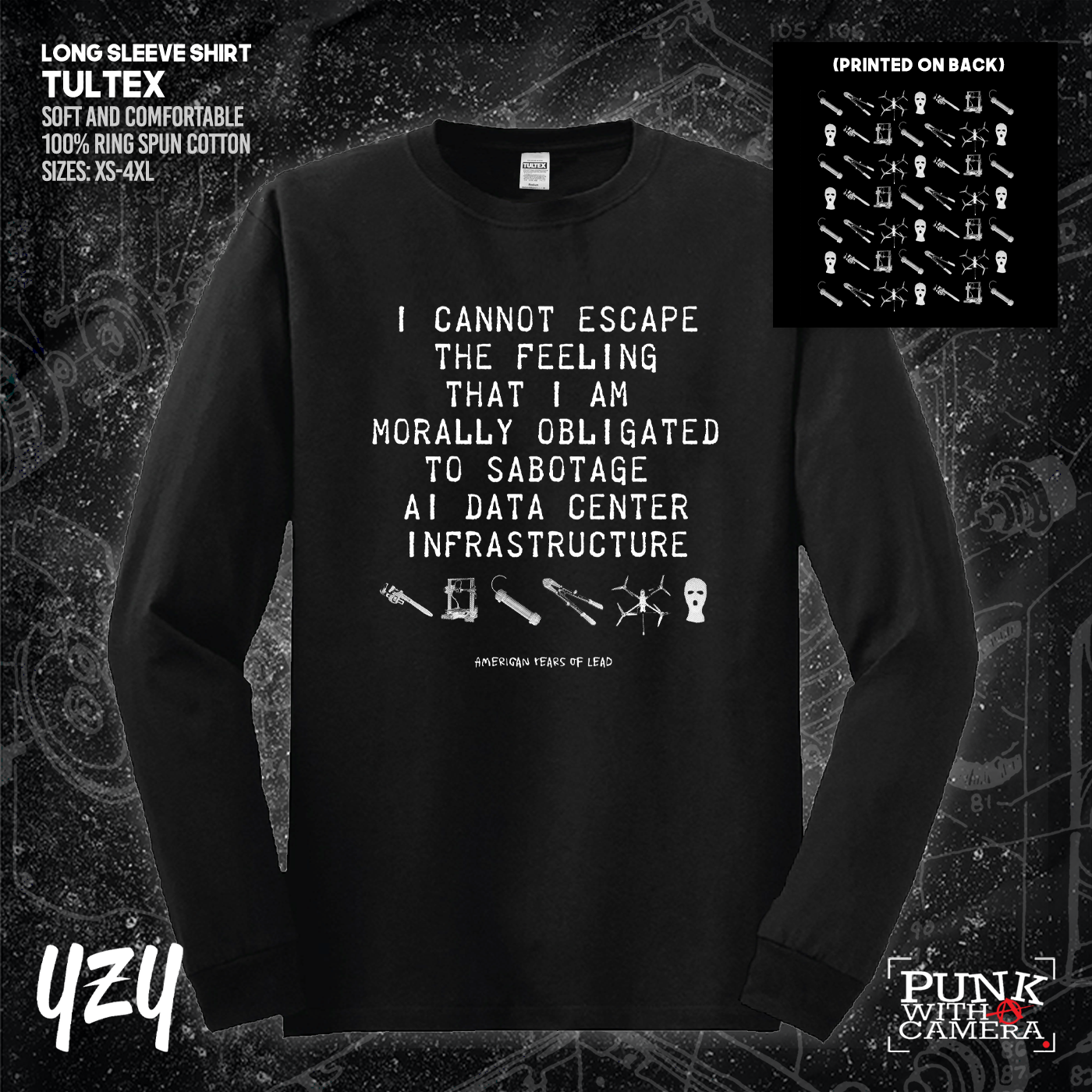 I Cannot Escape The Feeling - AI Infrastructure - YZY Prints