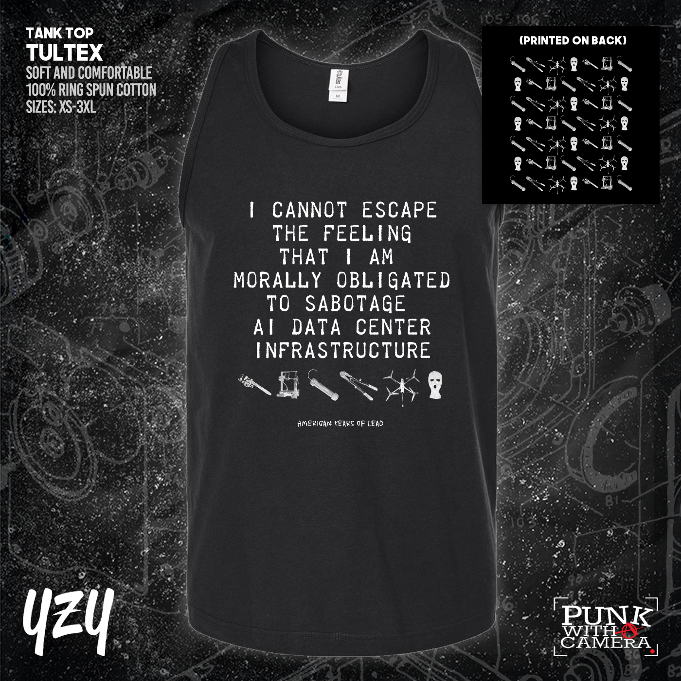 I Cannot Escape The Feeling - AI Infrastructure - YZY Prints