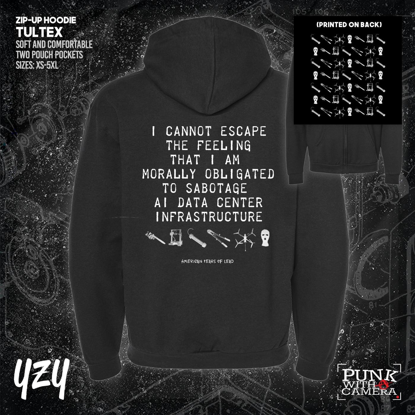 I Cannot Escape The Feeling - AI Infrastructure - YZY Prints