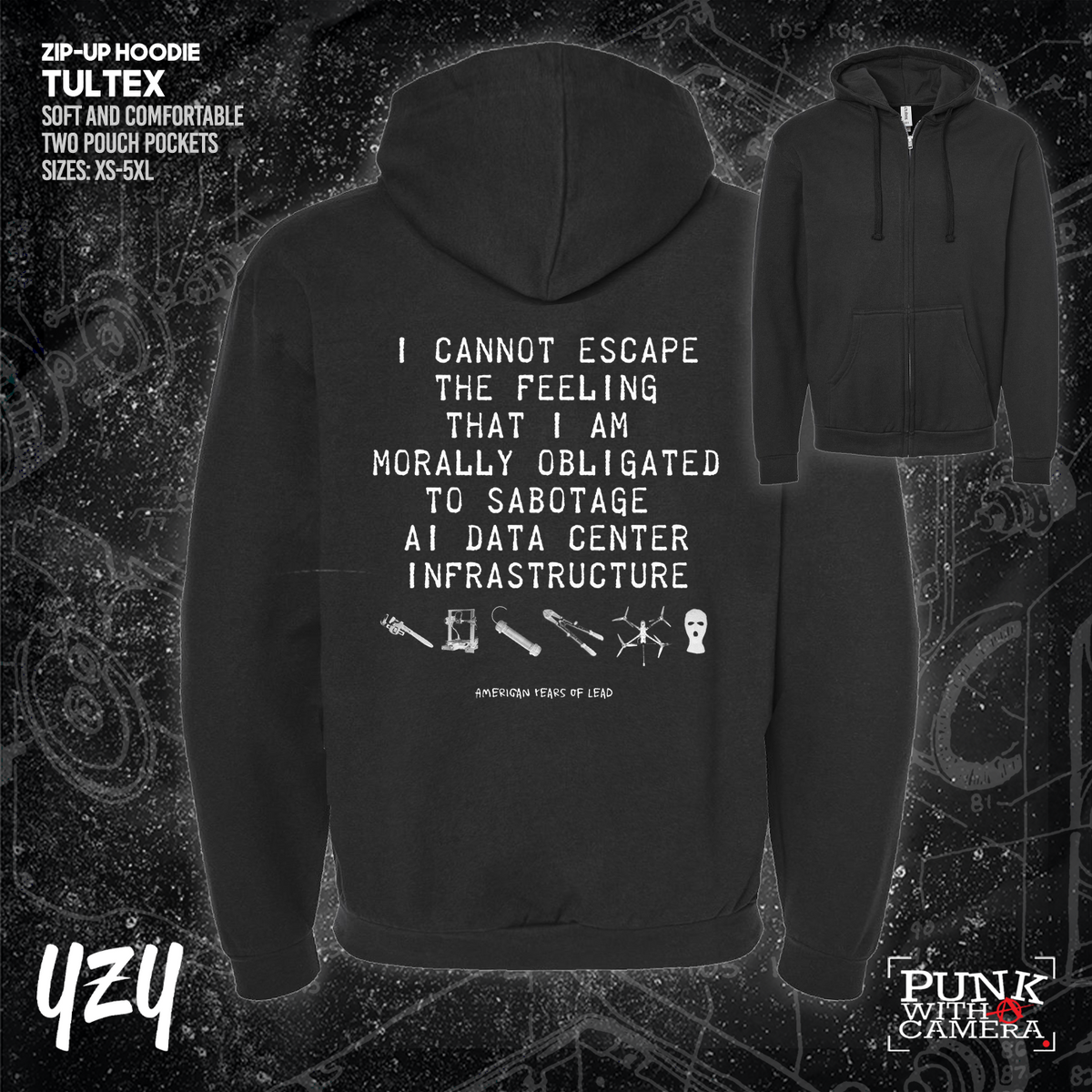 I Cannot Escape The Feeling - AI Infrastructure - YZY Prints