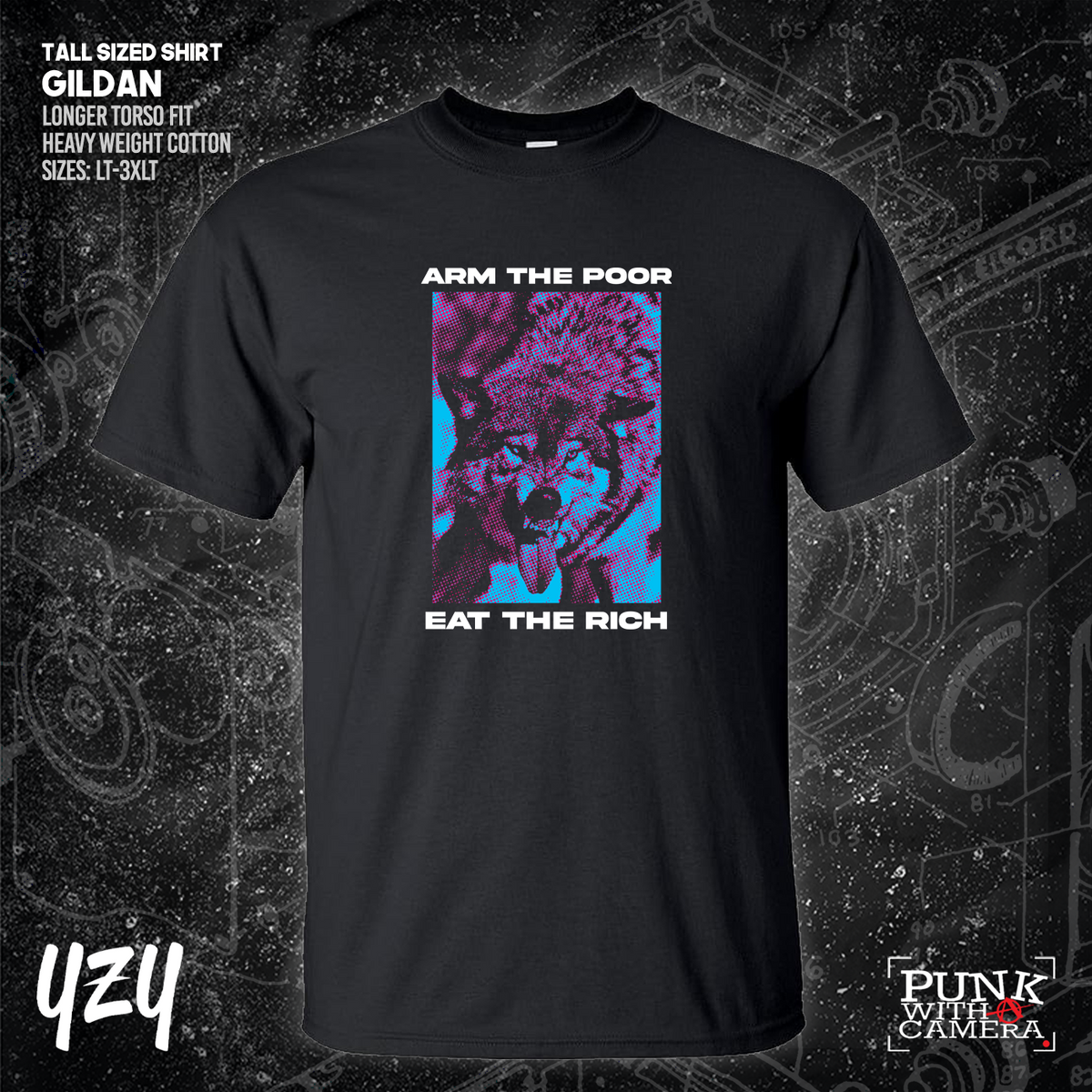 Arm The Poor Eat The Rich - YZY Prints