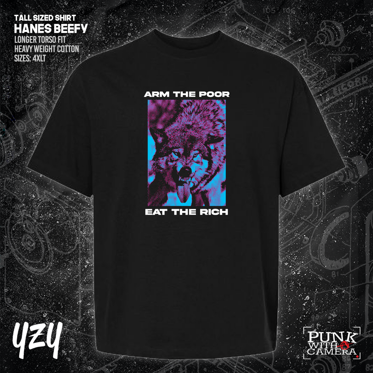 Arm The Poor Eat The Rich - YZY Prints