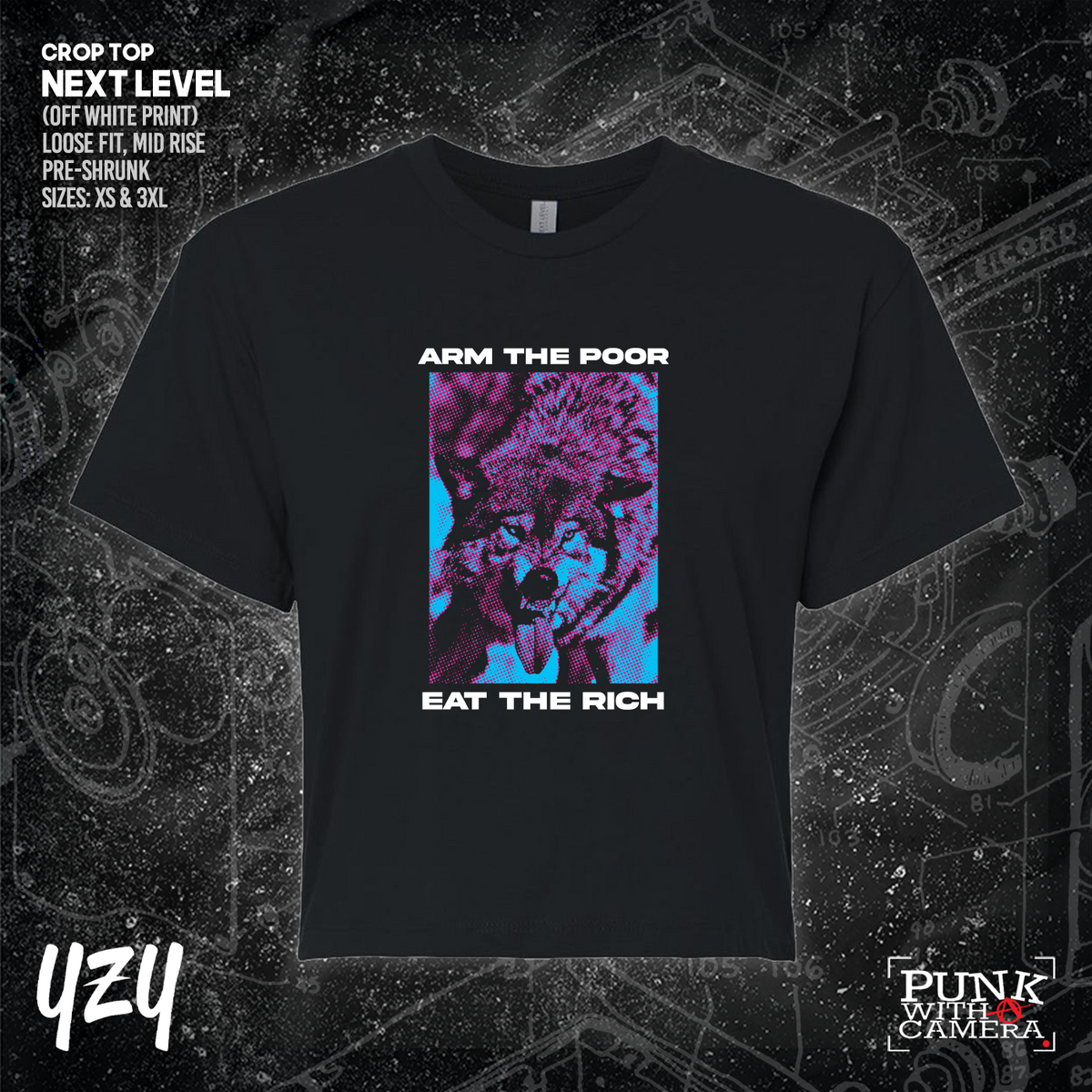 Arm The Poor Eat The Rich - YZY Prints