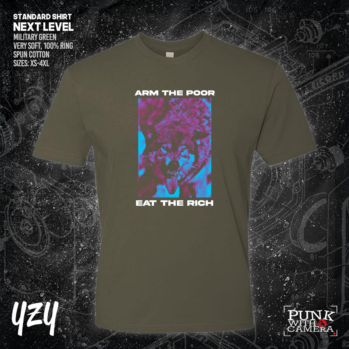Arm The Poor Eat The Rich - YZY Prints