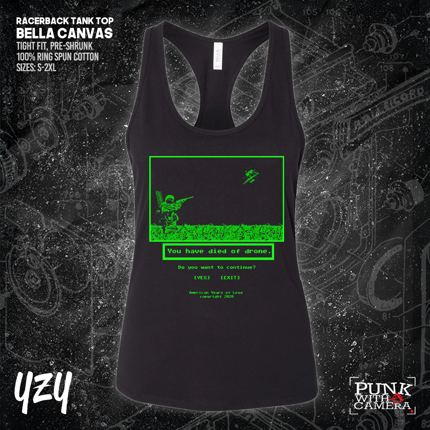 Died Of Drone - YZY Prints