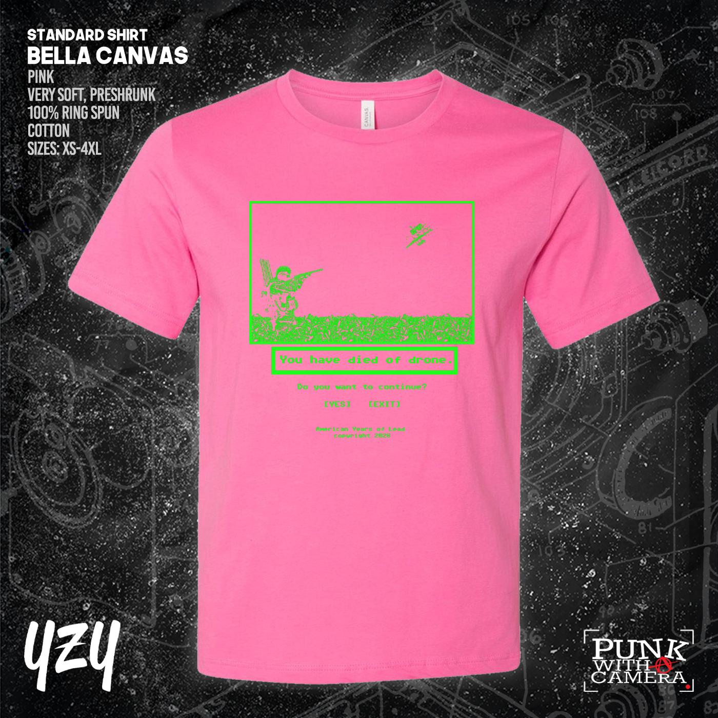 Died Of Drone - YZY Prints