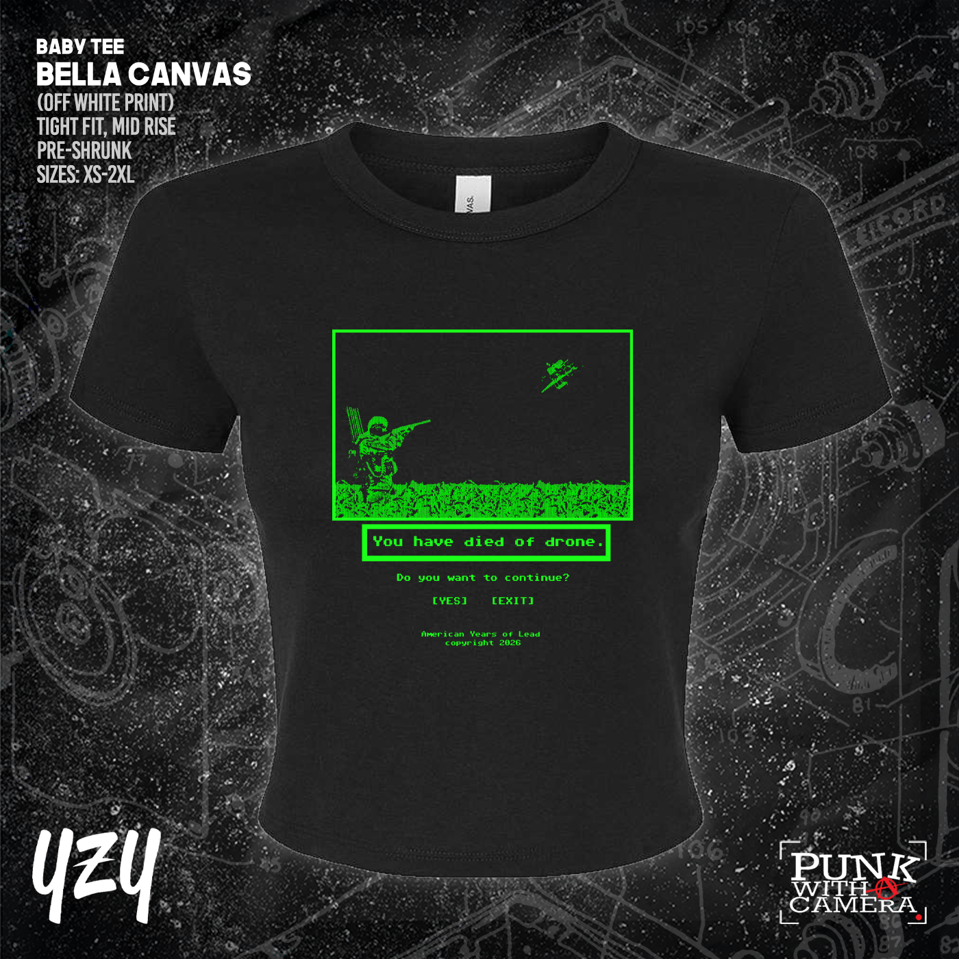 Died Of Drone - YZY Prints