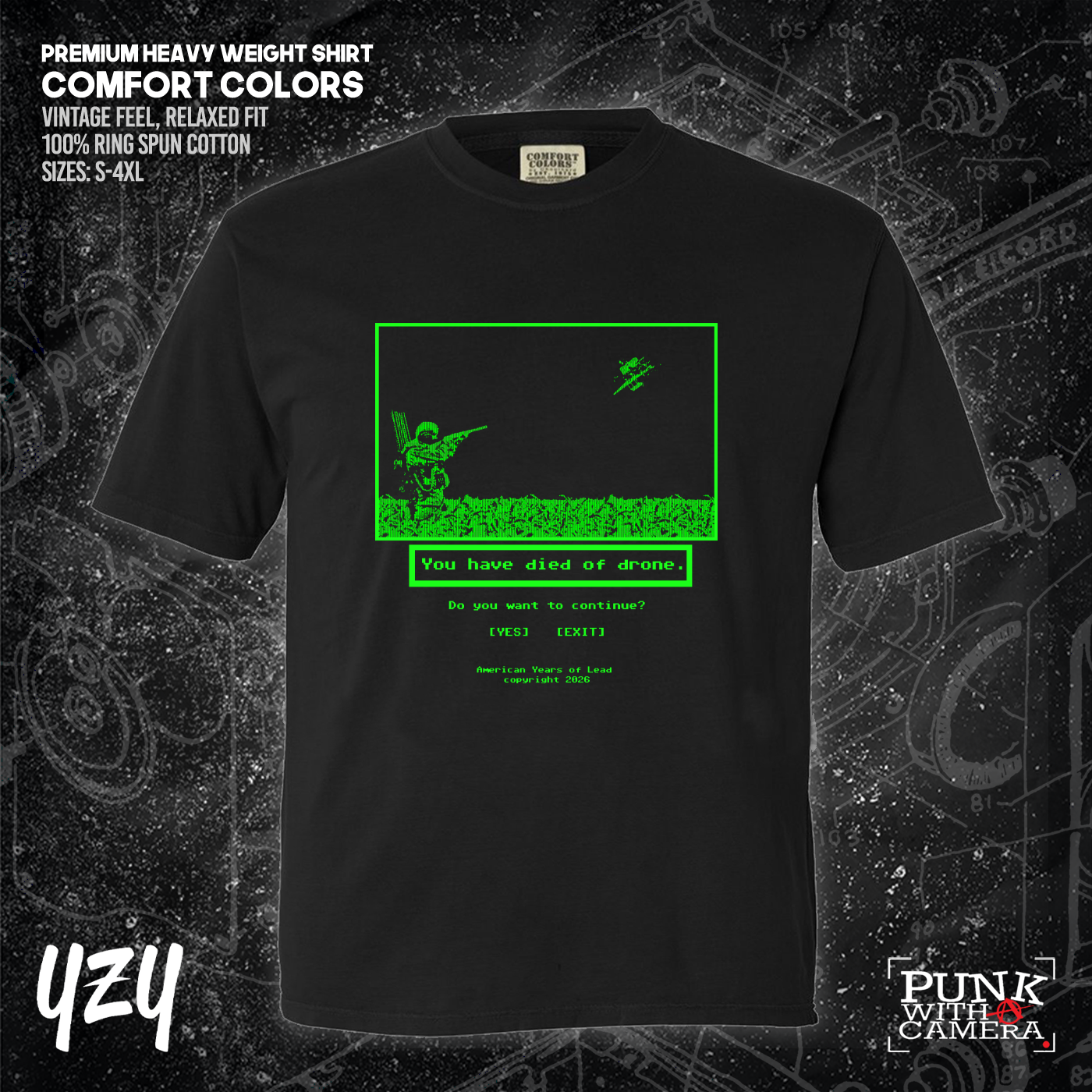 Died Of Drone - YZY Prints