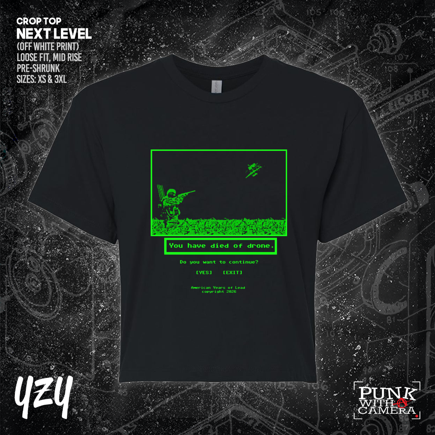Died Of Drone - YZY Prints