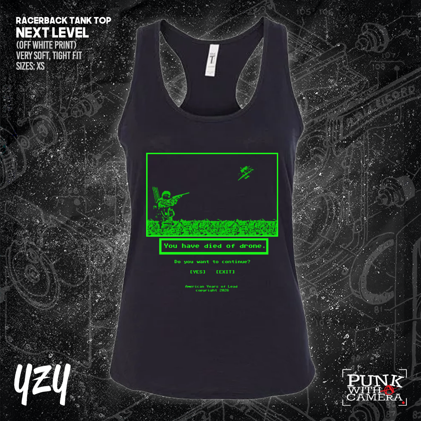 Died Of Drone - YZY Prints