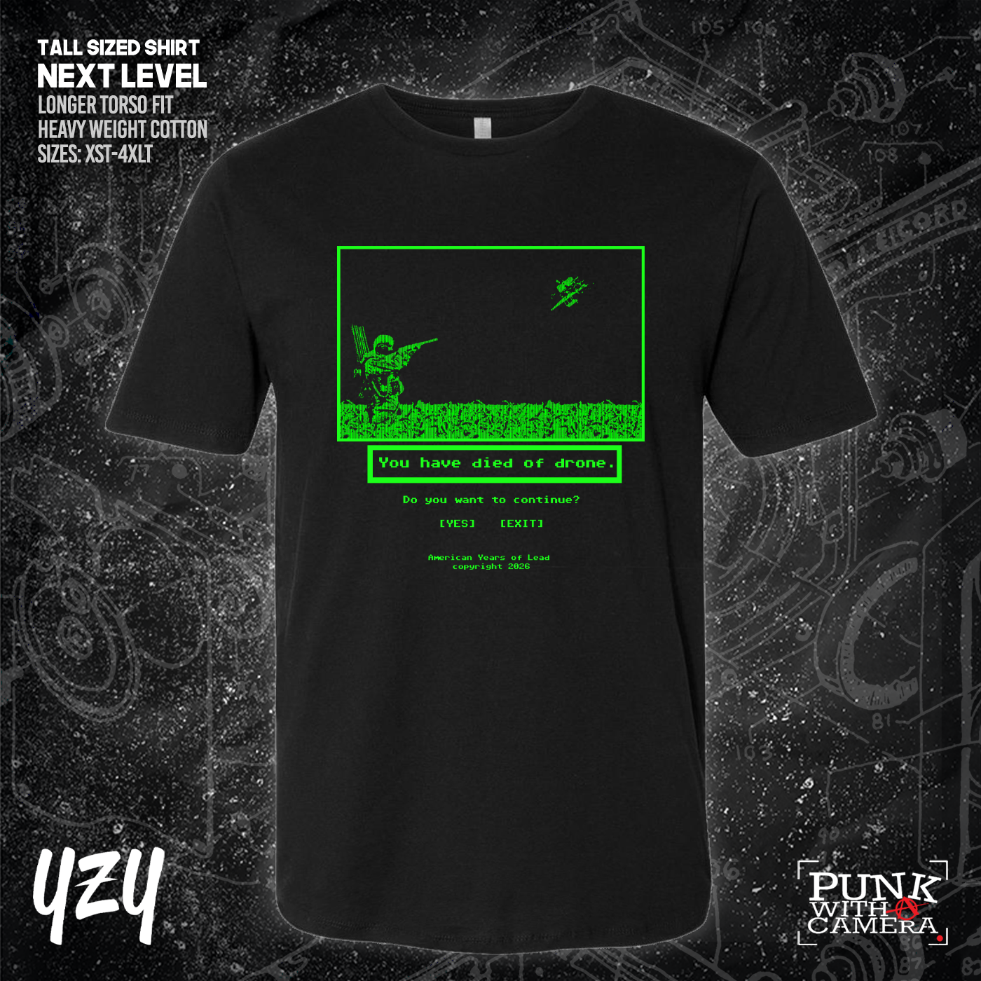 Died Of Drone - YZY Prints