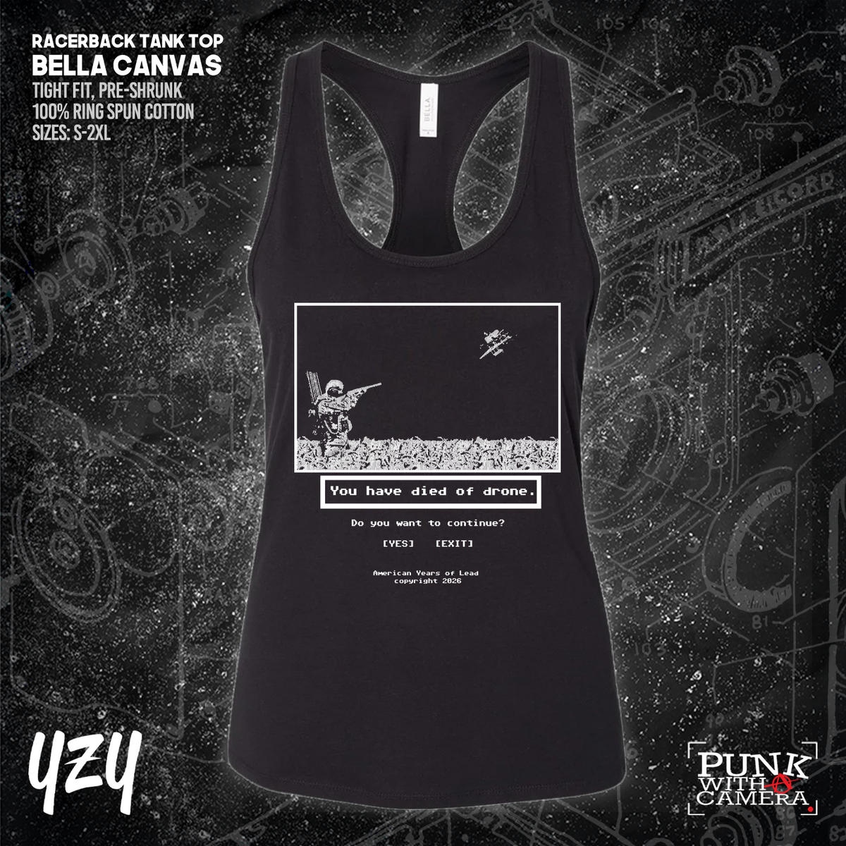 Died Of Drone - YZY Prints