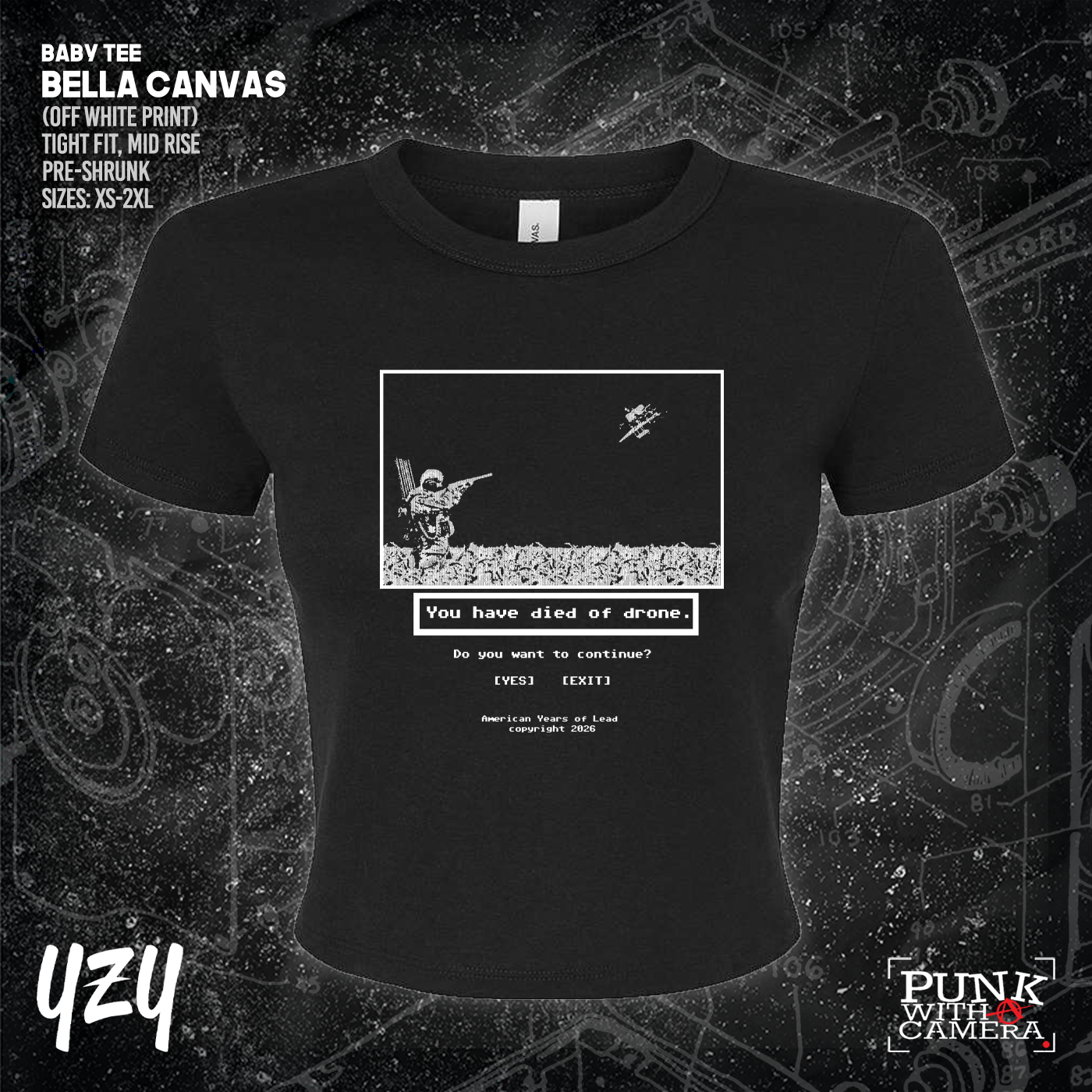 Died Of Drone - YZY Prints