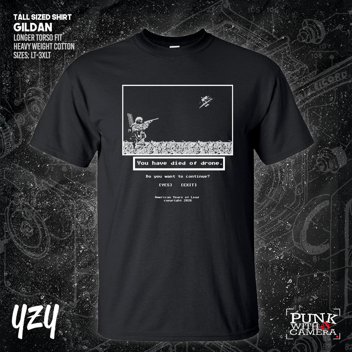 Died Of Drone - YZY Prints