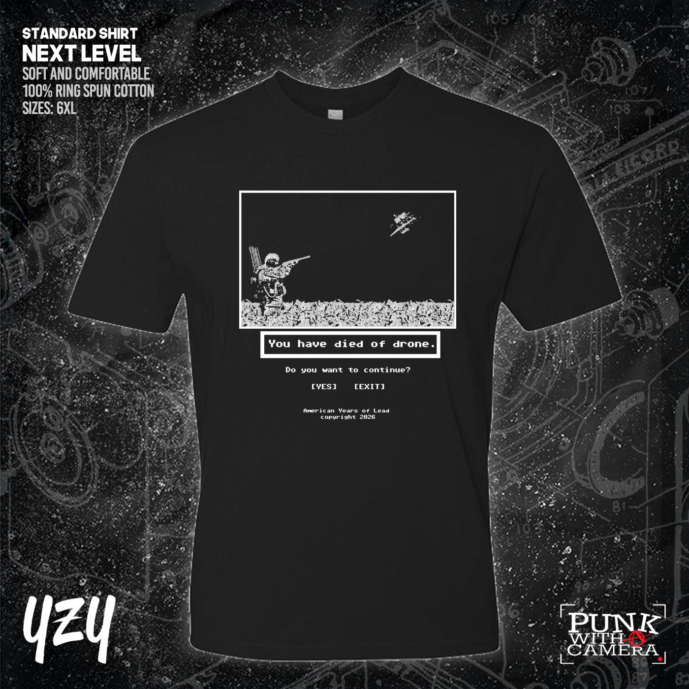 Died Of Drone - YZY Prints