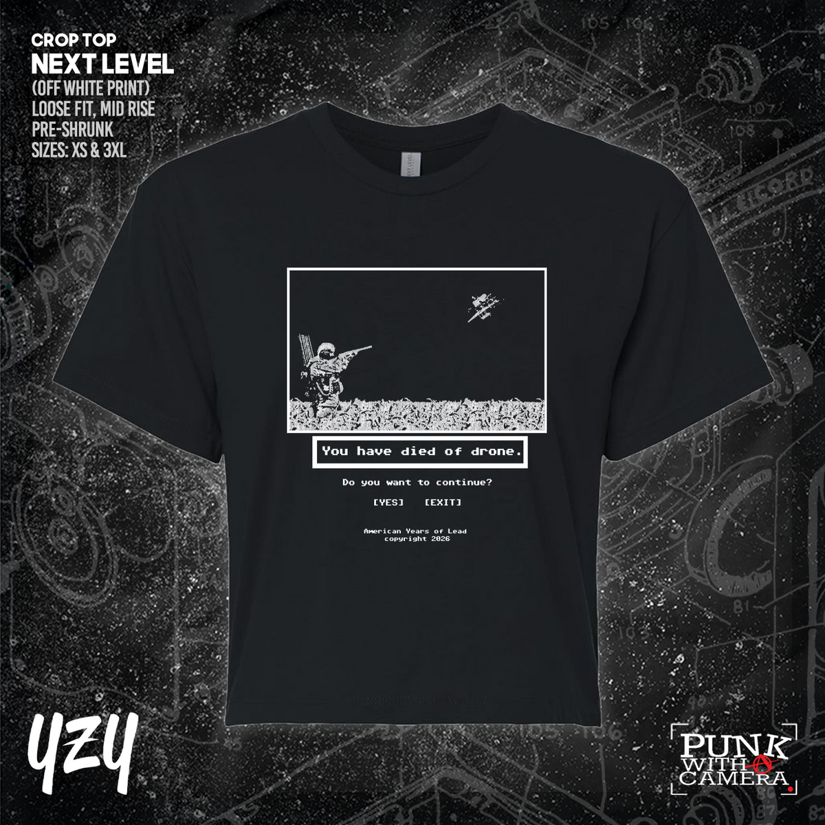 Died Of Drone - YZY Prints