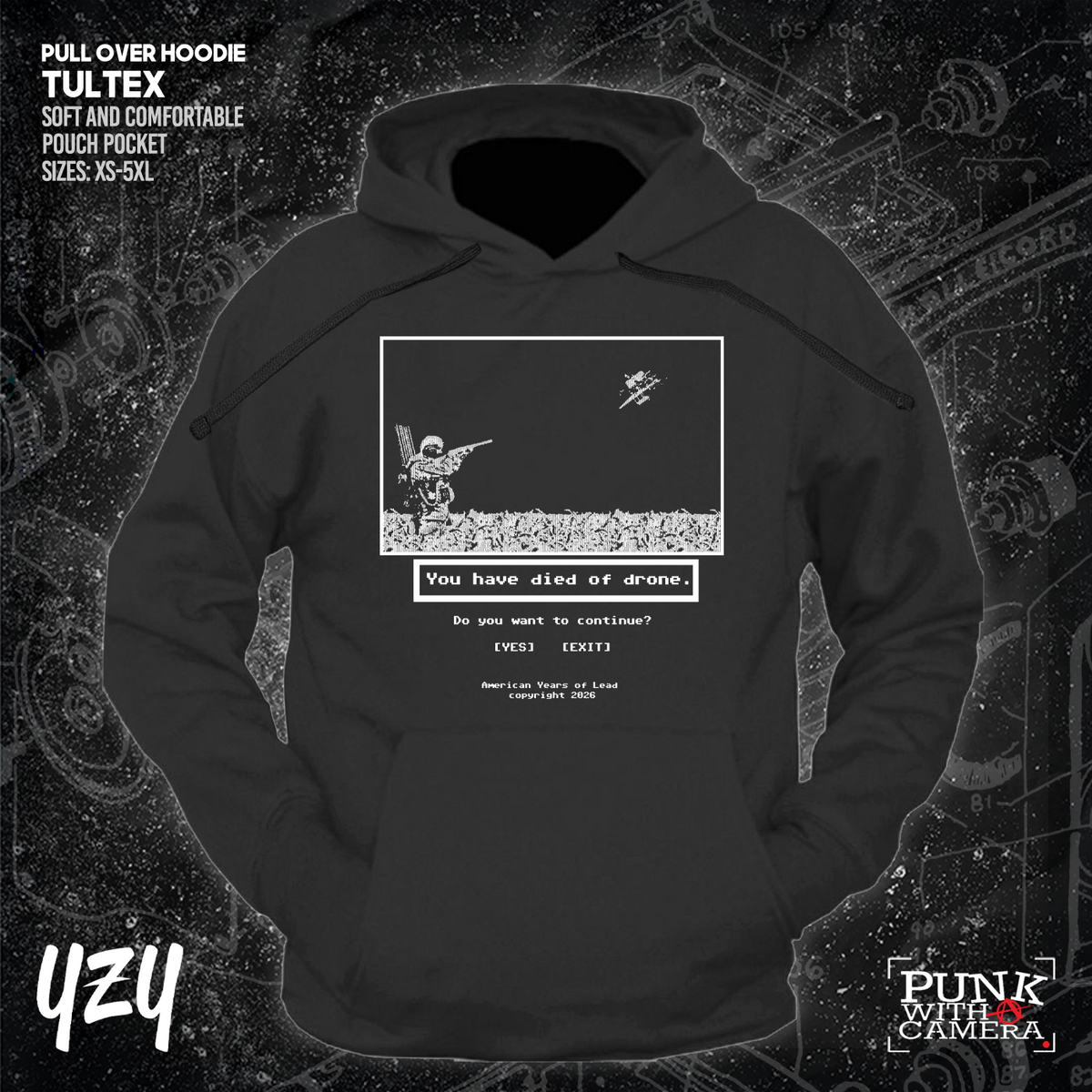 Died Of Drone - YZY Prints