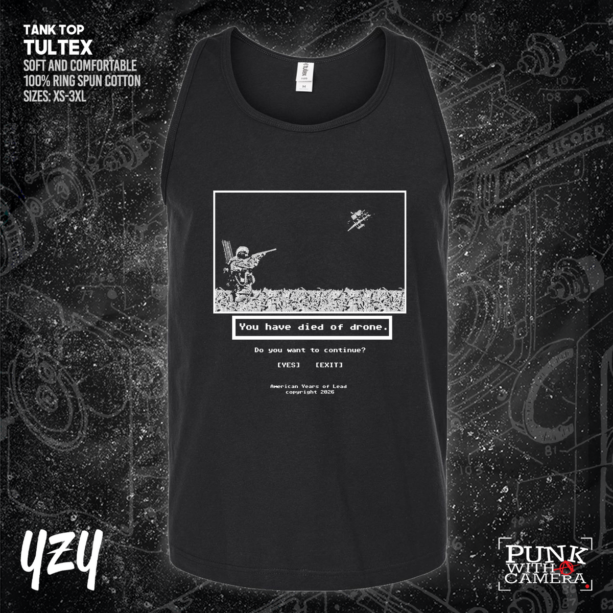 Died Of Drone - YZY Prints