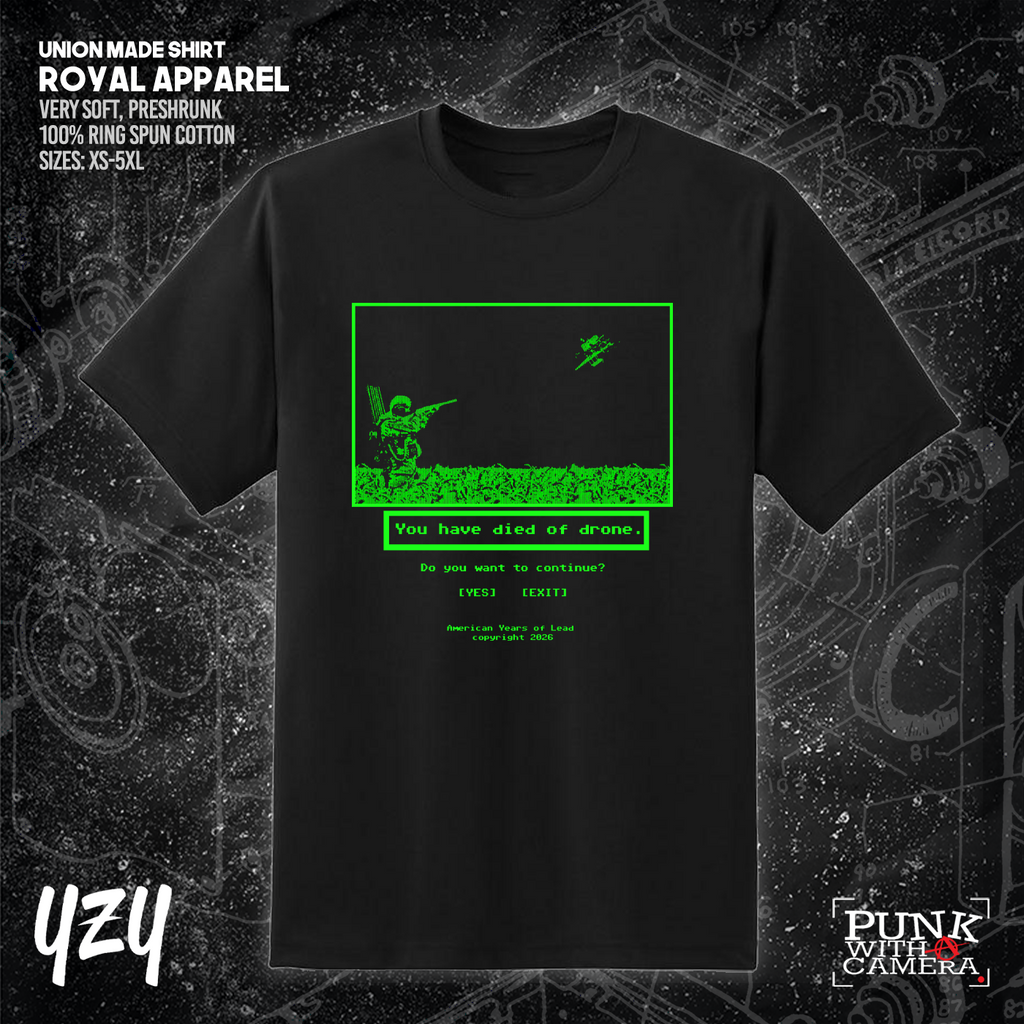 Died Of Drone - YZY Prints