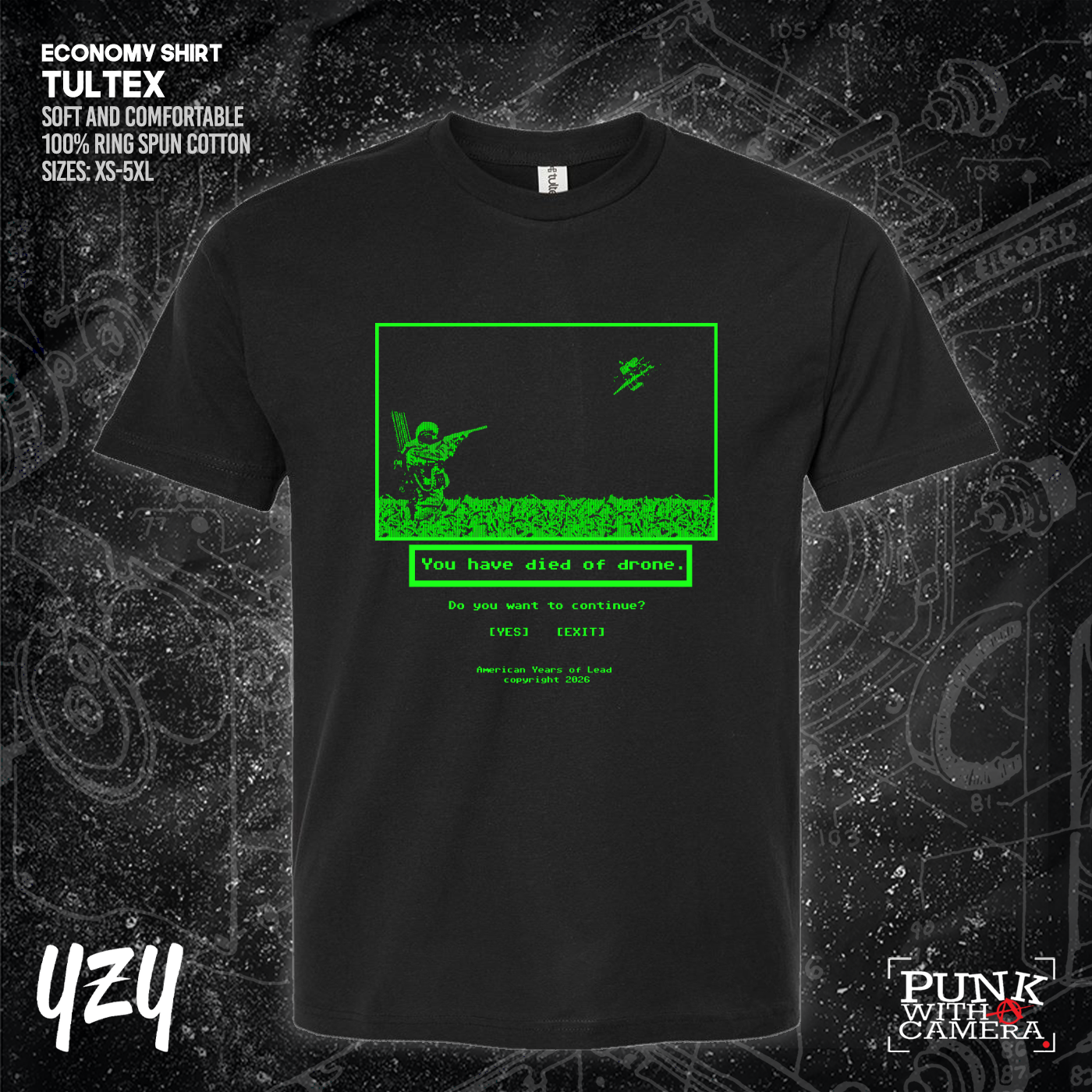 Died Of Drone - YZY Prints