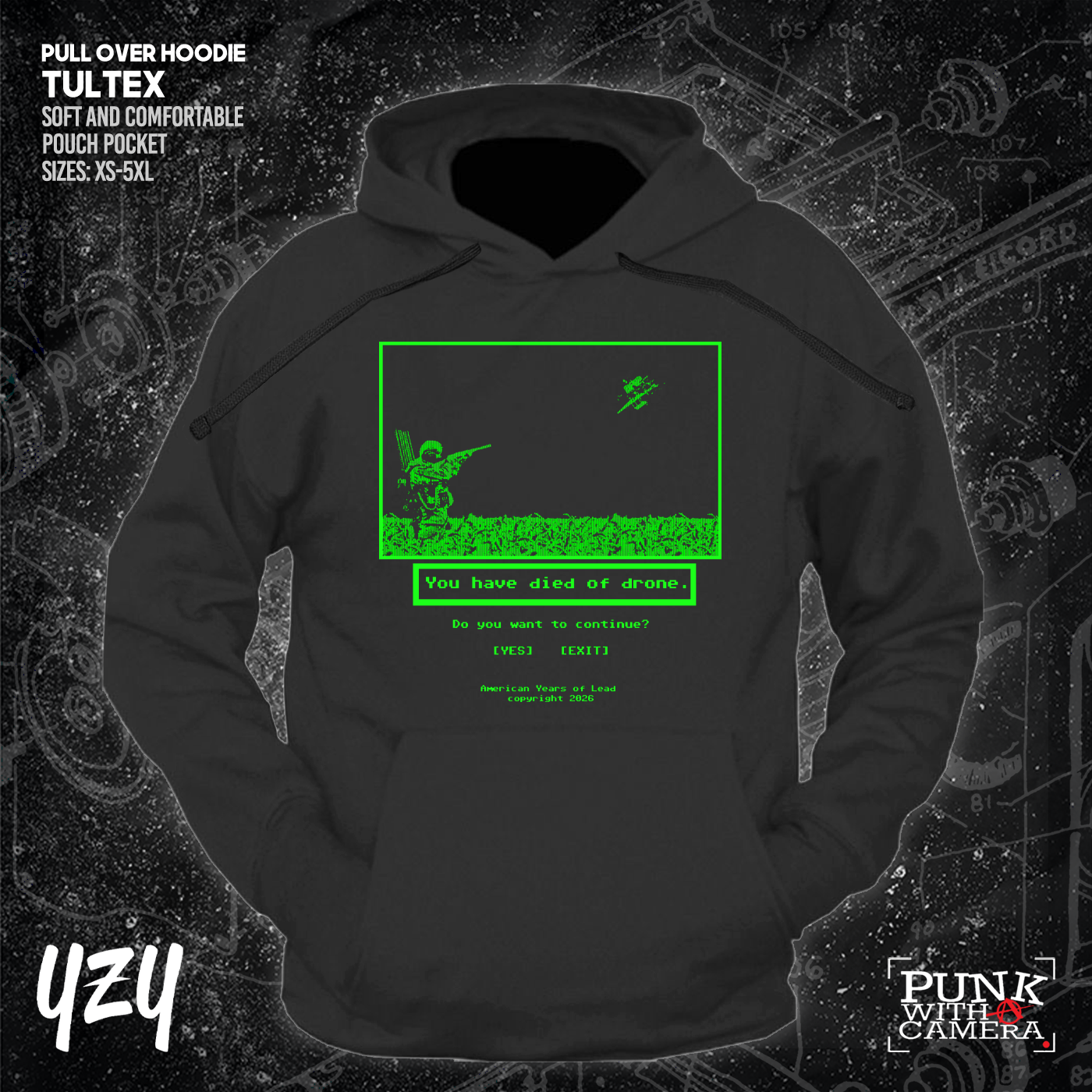 Died Of Drone - YZY Prints