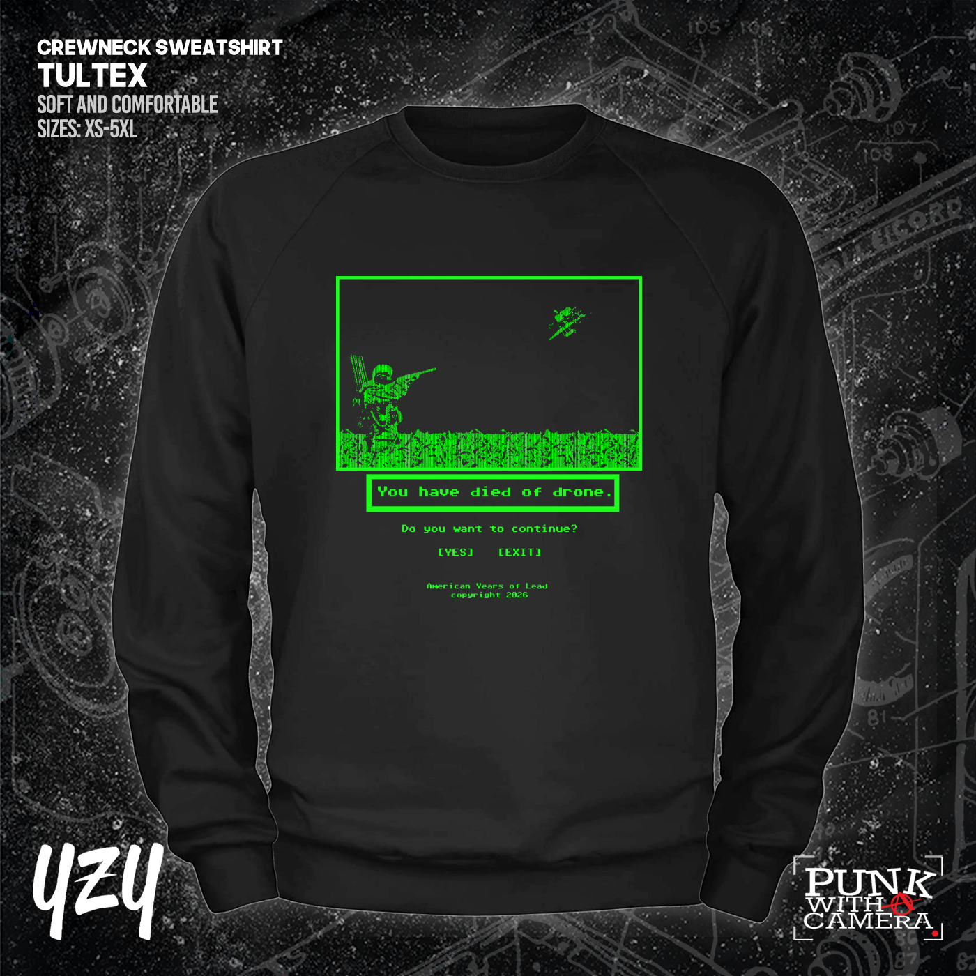Died Of Drone - YZY Prints