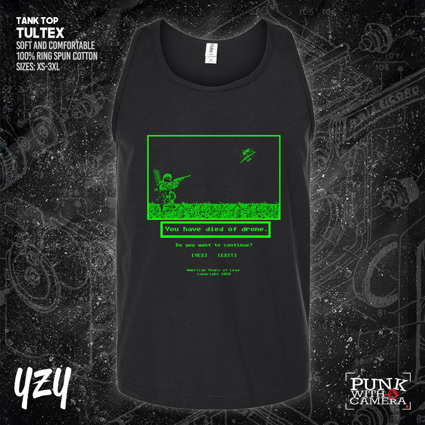 Died Of Drone - YZY Prints