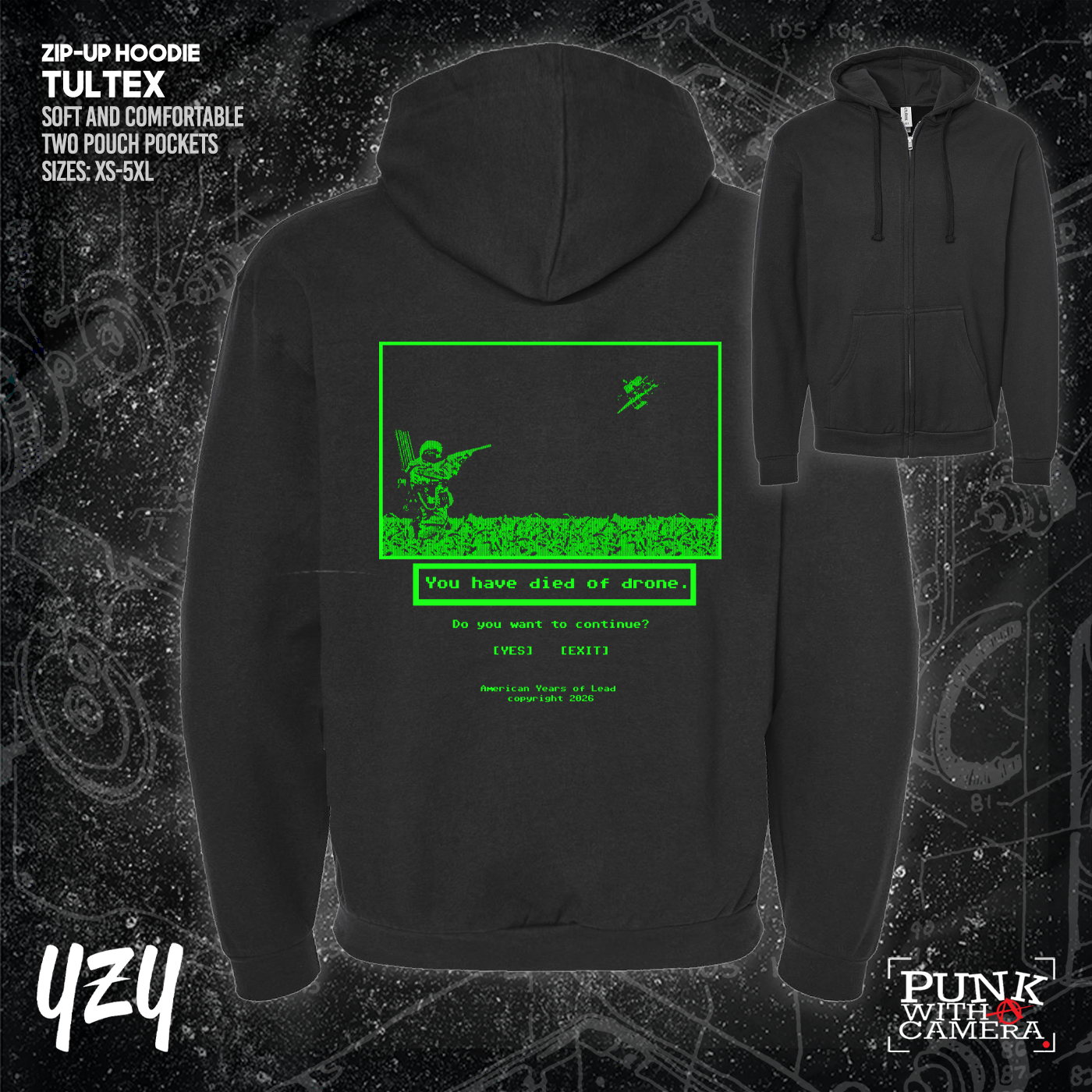Died Of Drone - YZY Prints
