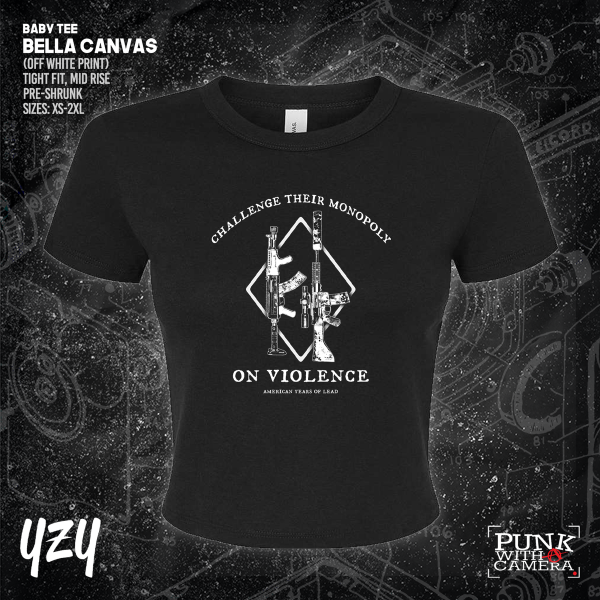 Monopoly On Violence - YZY Prints