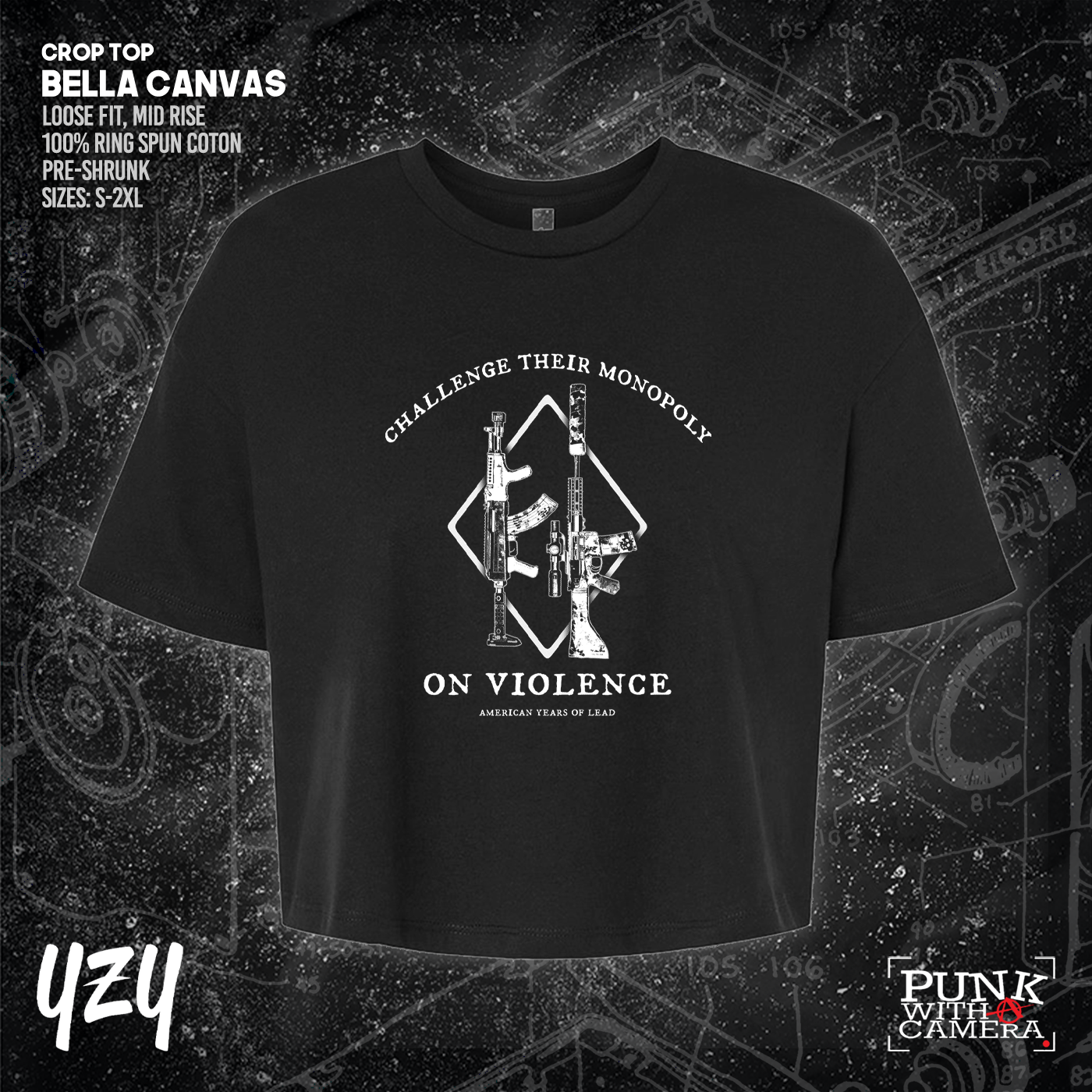 Monopoly On Violence - YZY Prints
