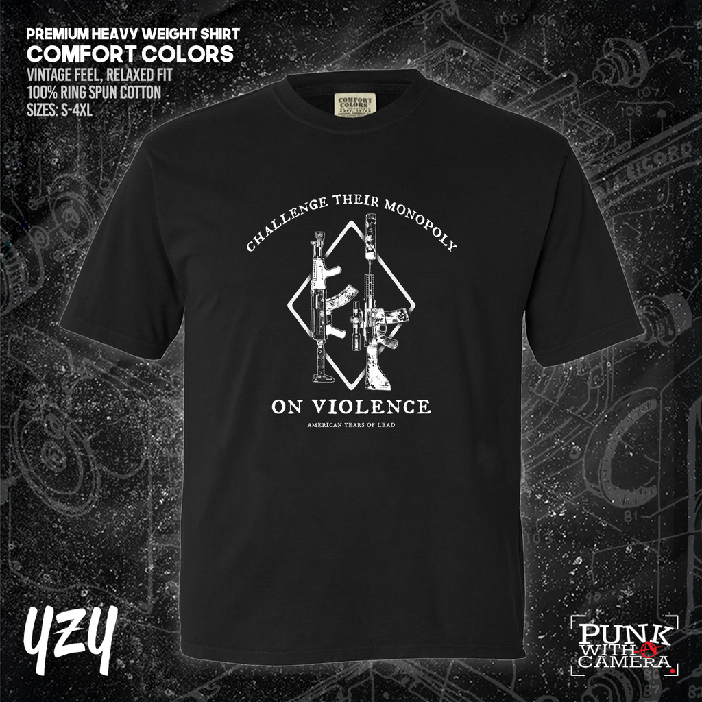 Monopoly On Violence - YZY Prints