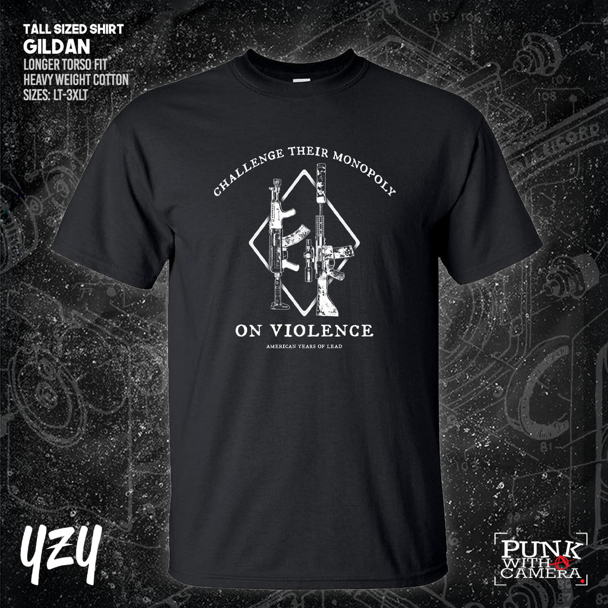 Monopoly On Violence - YZY Prints
