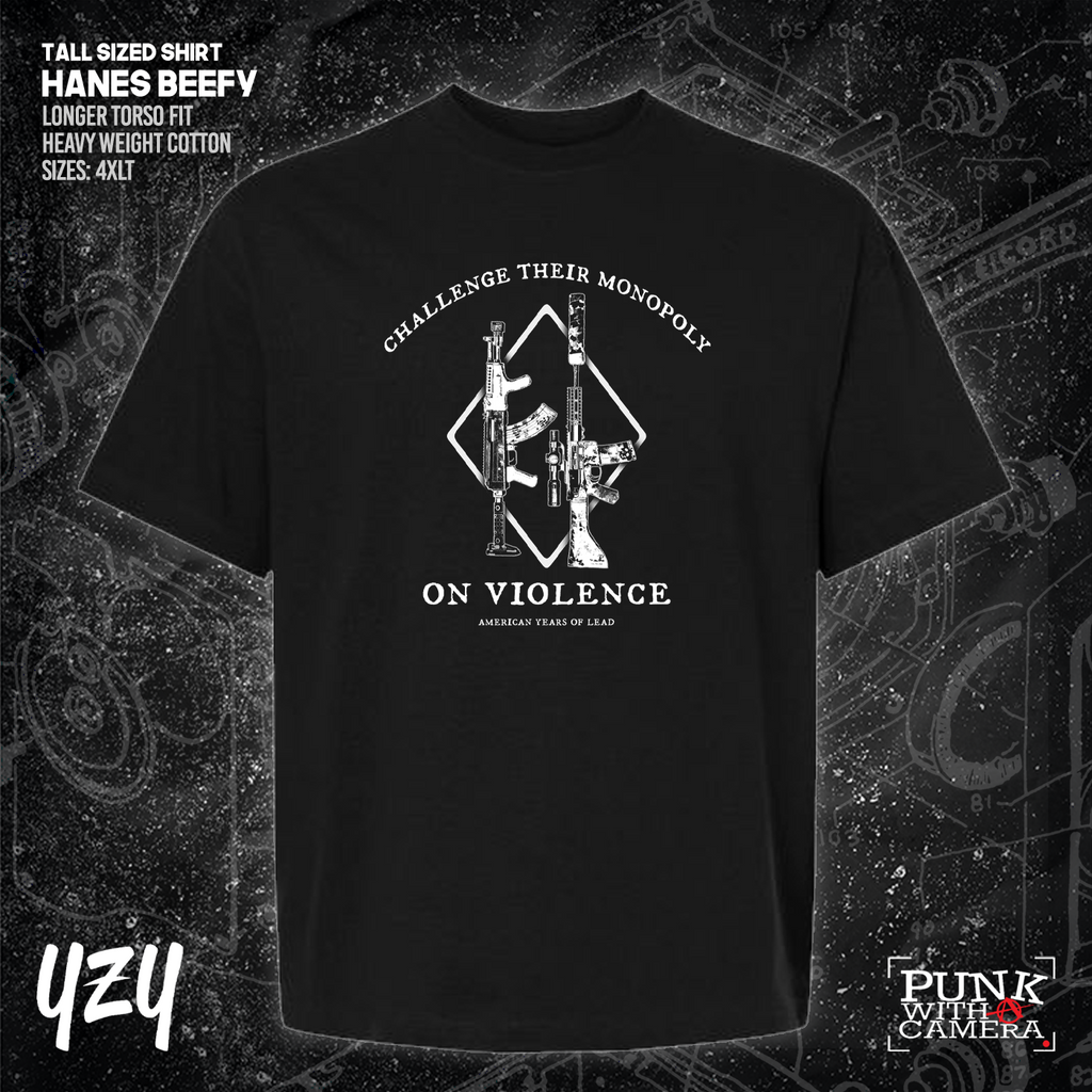 Monopoly On Violence - YZY Prints