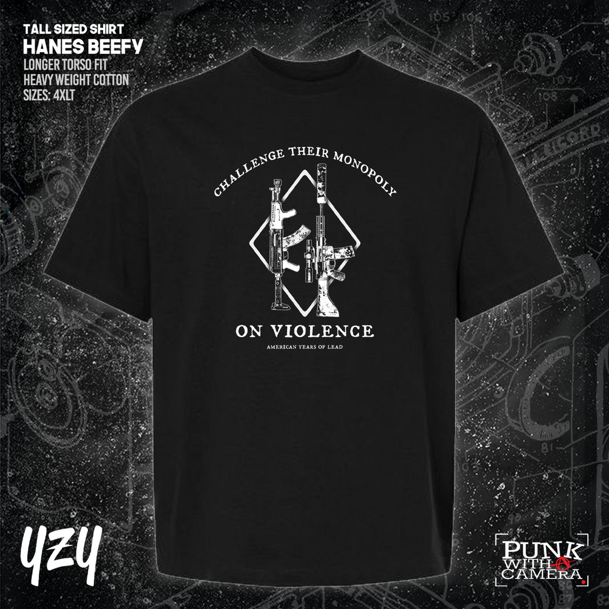 Monopoly On Violence - YZY Prints