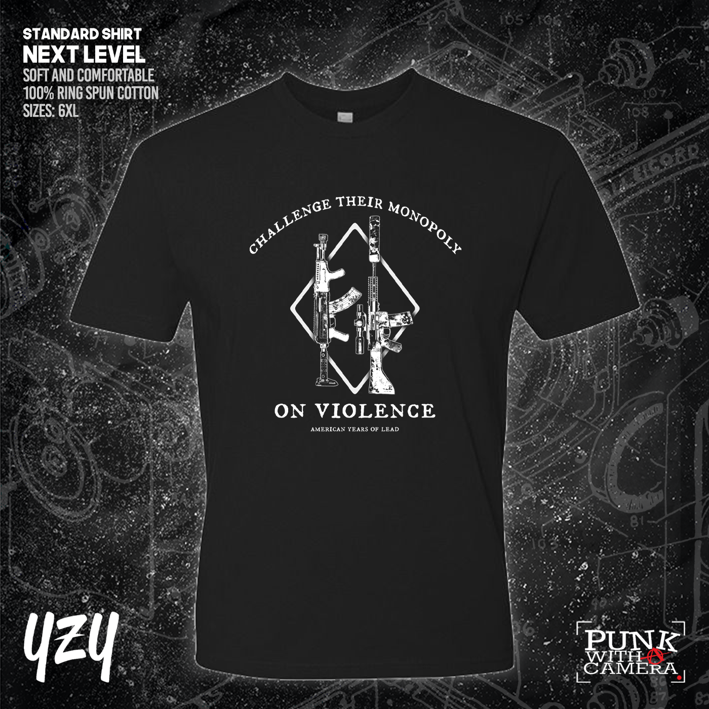 Monopoly On Violence - YZY Prints