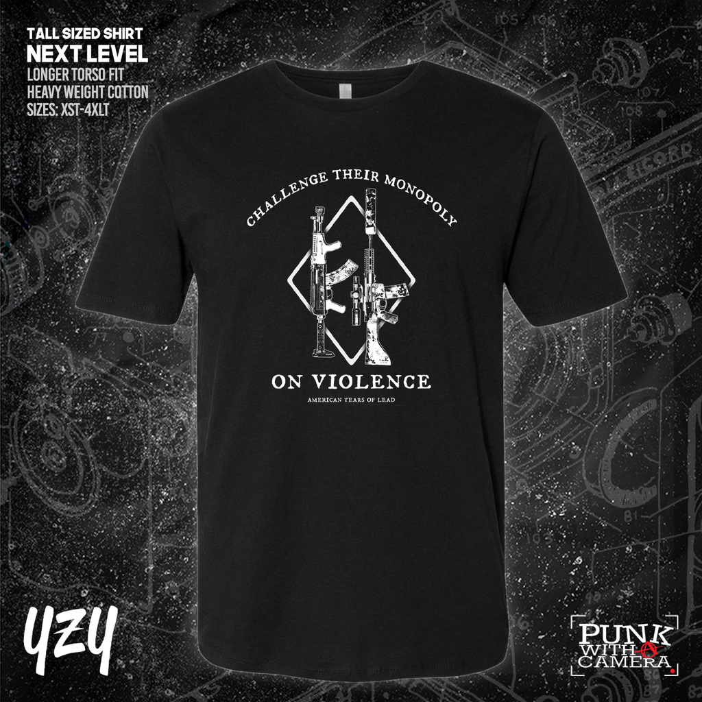 Monopoly On Violence - YZY Prints