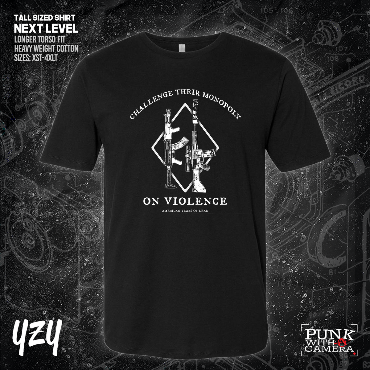 Monopoly On Violence - YZY Prints