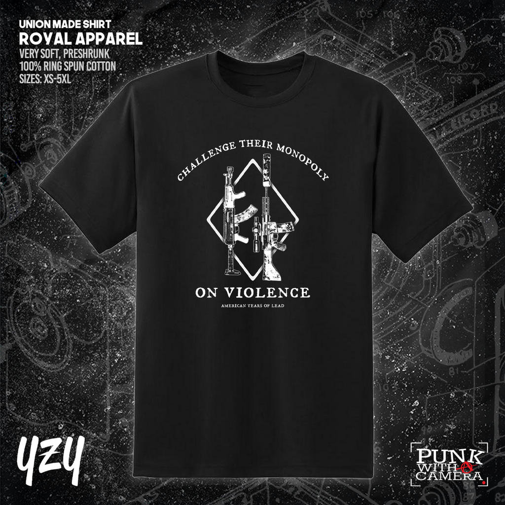 Monopoly On Violence - YZY Prints