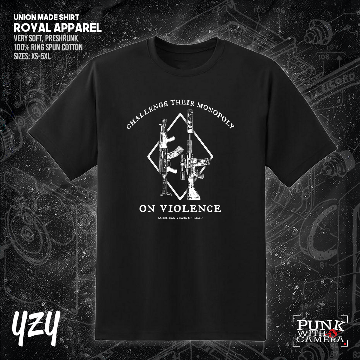 Monopoly On Violence - YZY Prints