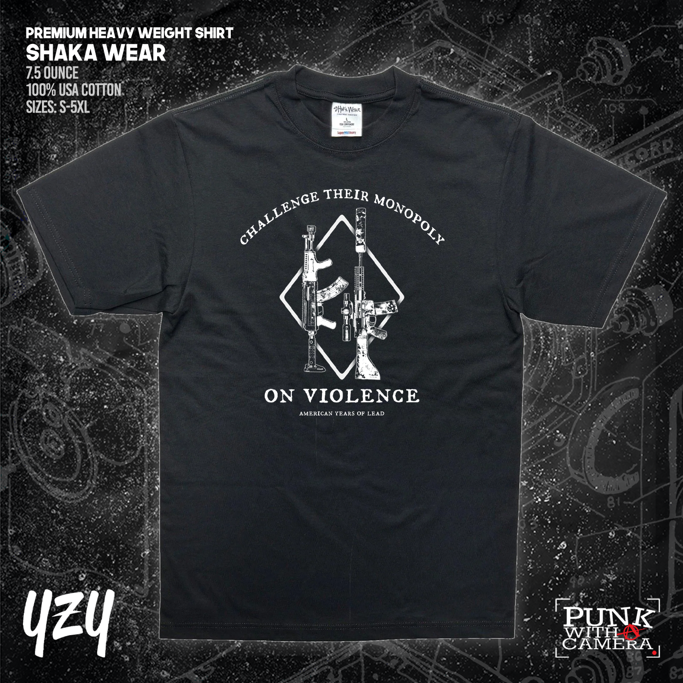 Monopoly On Violence - YZY Prints