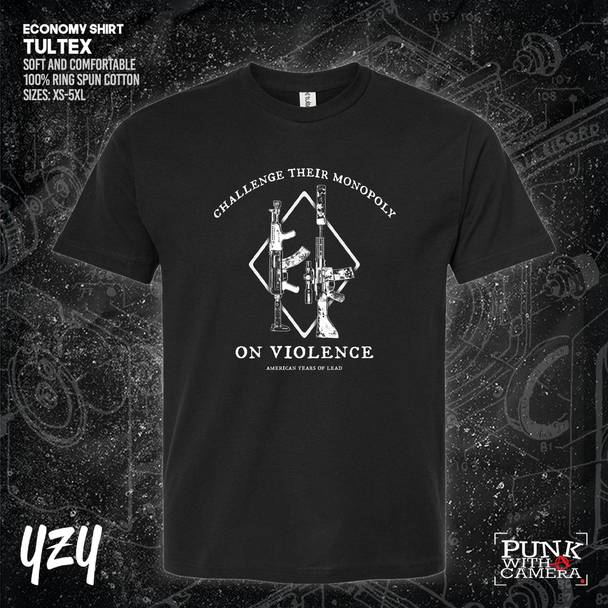 Monopoly On Violence - YZY Prints