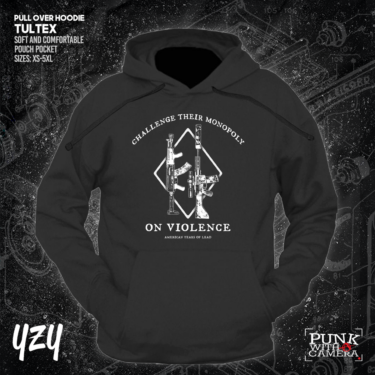 Monopoly On Violence - YZY Prints