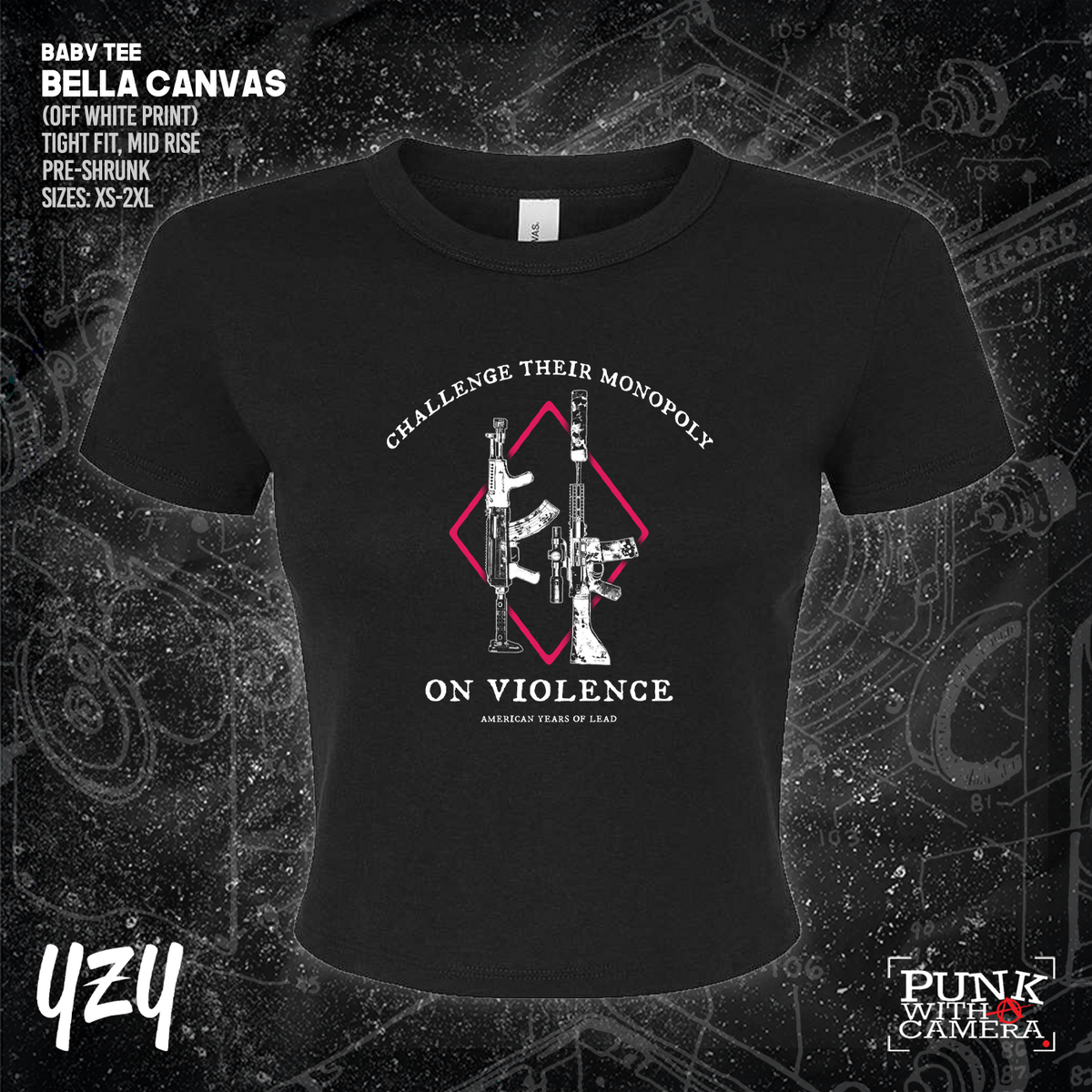 Monopoly On Violence - YZY Prints