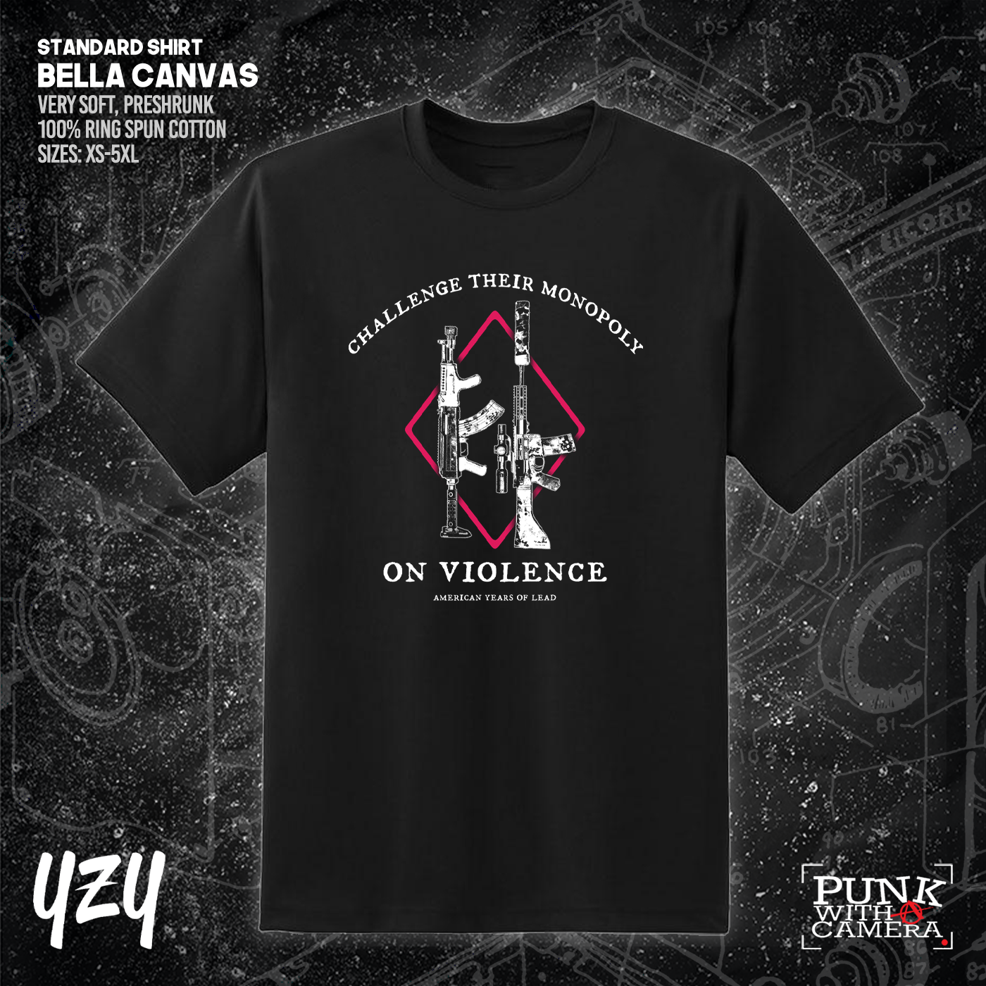Monopoly On Violence - YZY Prints